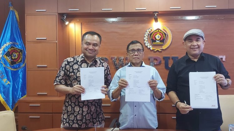 Umumkan Pengurus PWI Periode 2023-2028, Ketum Umum PWI: Tak Boleh Ada Rangkap Jabatan di Semua Jenjang Kepengurusan