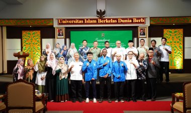 UIR Serahterima Mahasiswa Internasional Baru kepada Fakultas dan Program Pascasarjana