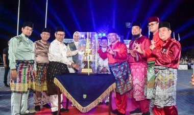 Bengkalis Juara Umum MTQ XLI Provinsi Riau dengan Nilai 82 Poin, Muhammad Firdaus Jadi Qori Terbaik