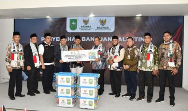 Baznas RI Sebut Bantuan Masyarakat Riau untuk Palestina Terbesar se-Indonesia