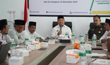 Wabup Siak Ingatkan Pengelolaan Zakat Bertanggungjawab Dunia Akhirat
