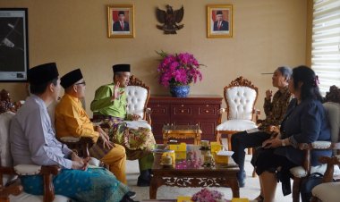 Bahas Kerja Sama Bidang Energi Terbarukan, Konjen Jepang Takonai Susumu Kunjungi Pemprov Riau