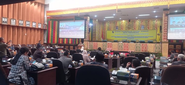 Anggaran Pilkada 2024 Rp79 Miliar, Dewan Sahkan APBD Pekanbaru 2024 Rp2,825 Triliun