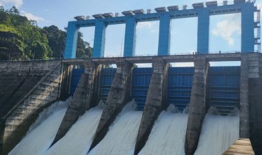 Lima Pintu Pelimpahan Air Waduk PLTA Koto Panjang Dibuka, BPBD Riau Minta Warga Kampar hingga Pelalawan Waspada