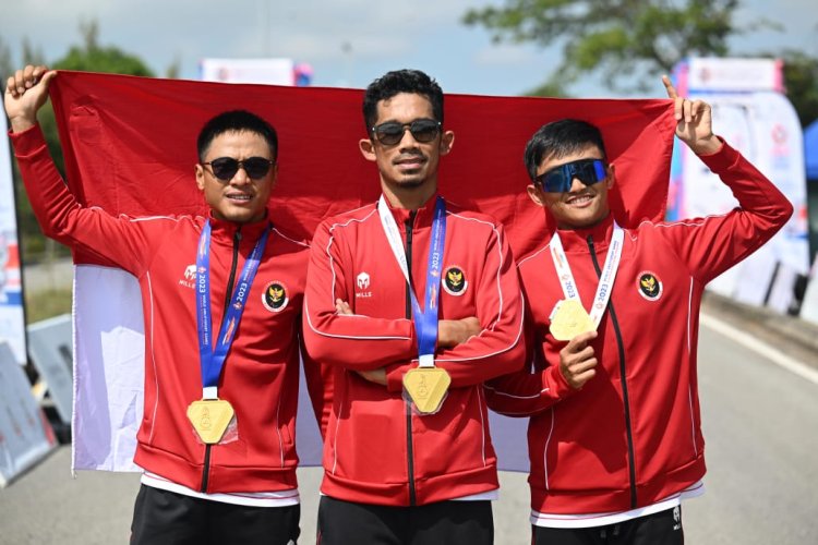 Tim Para-Balap Sepeda Indonesia Tambah 3 Medali Emas di World Abilitysport Games 2023