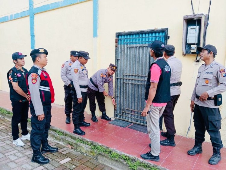 15 Gudang Logistik Pemilu di Riau Dapat Penjagaan Ketat 24 Jam dan Selalu Steril