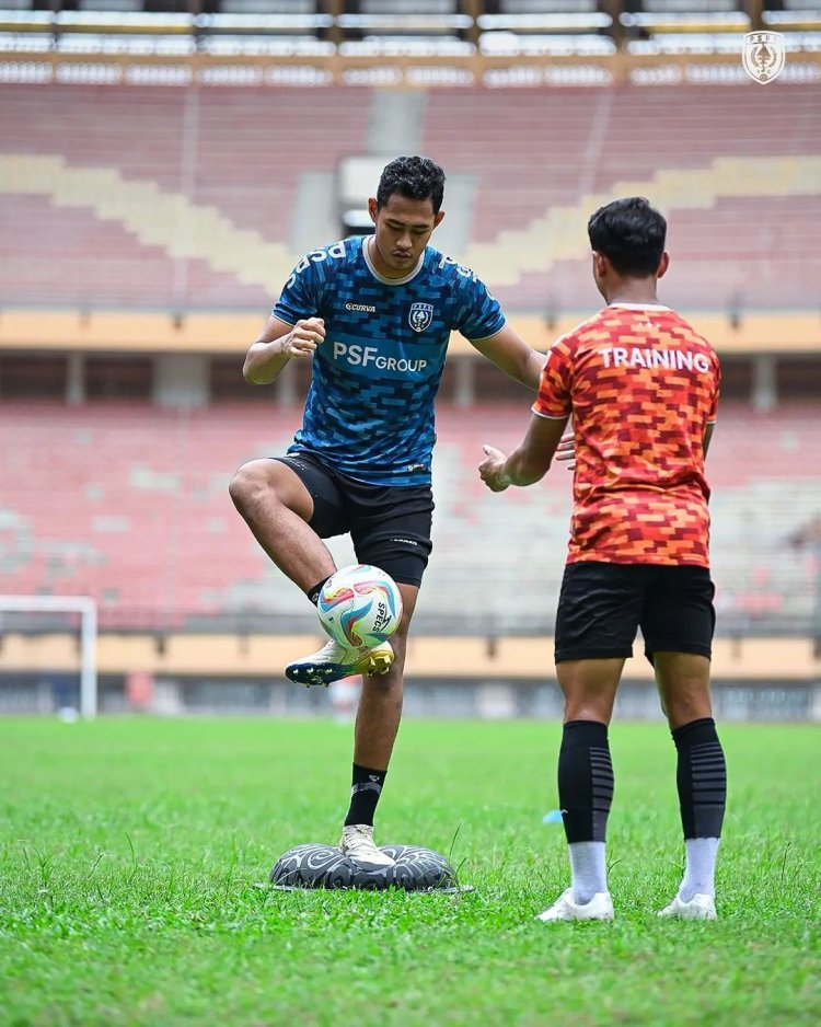 Jelang Persikab Bandung vs PSPS Babak Play-off Degradasi, Skuad PSPS Riau Fokus Latihan