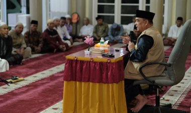 GSSB ke-175, di Masjid Al-Muhajirin Panam, Pekanbaru, Gubri Edy Natar Nasution Ajak Umat Islam Salat Subuh Berjemaah