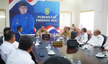 Berharap Wartawan Sampaikan Kebenaran ke Masyarakat tentang Pembangunan, Gubri Terima Kunjungan PWI Riau