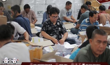 Ribuan Surat Suara Pemilu 2024 Rusak di Pekanbaru, Terbanyak DPR RI
