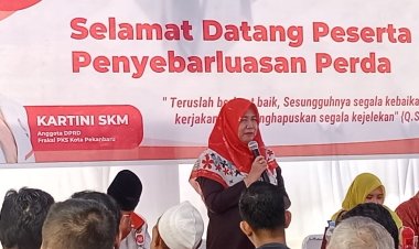 Cegah Narkoba, Anggota DPRD Kota Pekanbaru Kartini Sebarluaskan Perda Tentang Fasilitasi P4GN di Marpoyan Damai