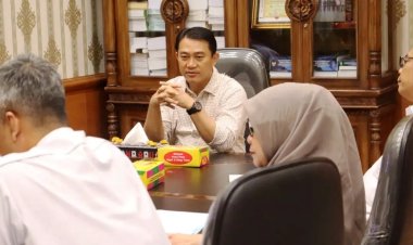 Wakil Ketua DPRD Provinsi Riau Hardianto dan Pansus Ranperda Perubahan Bentuk Hukum BUMD Gelar Rapat Bersama OPD