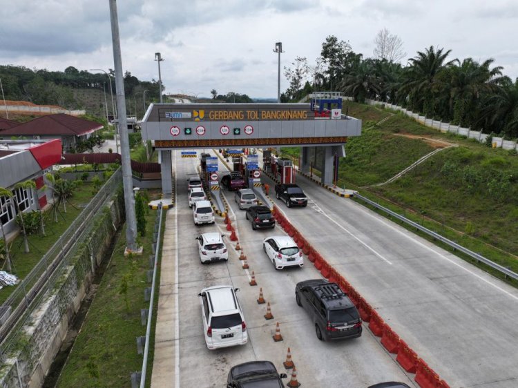 Selama Libur Nataru, 12.000 Kendaraan Lewati Jalan Tol Bangkinang-Koto Kampar