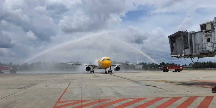 Bandara SSK II Pekanbaru Kembali Layani Rute Penerbangan ke Surabaya