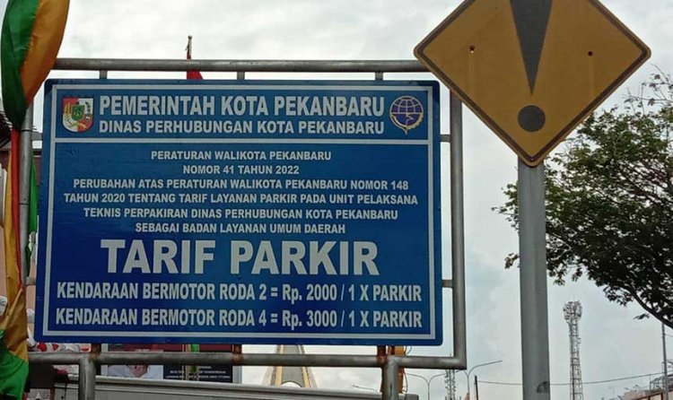 Tak Ada Pungutan Parkir di Jalan Lingkungan, Tarif Parkir Sudah Diatur Dalam Perda Pekanbaru Nomor 1 Tahun 2024