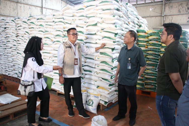 Stok Beras di Gudang Bulog Riau Kepri Cukup hingga Tiga Bulan ke Depan