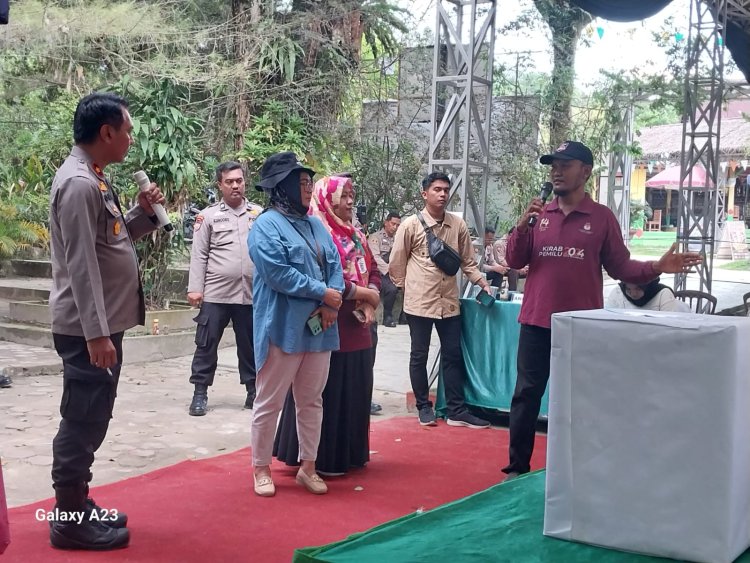 Polsek Tenayan Raya Gelar Simulasi Pemilu 2024