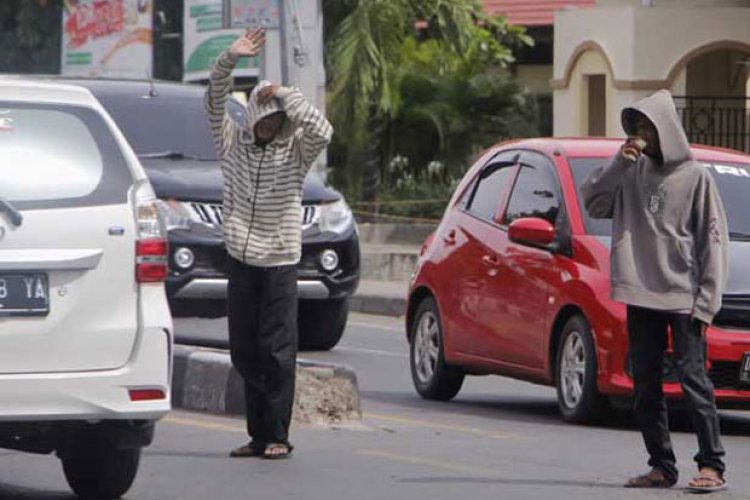 Personel Dishub Pekanbaru Amankan 10 Orang Pak Ogah, Berikut Lokasinya