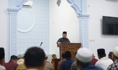 GSSB Riau ke-181 di Masjid Nurul Ikhlas Pekanbaru, Gubri Edy Natar Nasution Ingatkan Pentingnya Salat