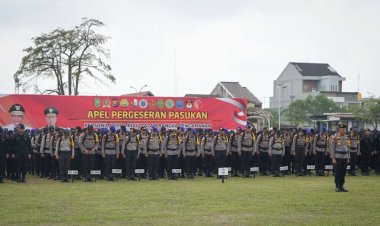 Pemilu 14 Februari 2024, Satu TPS Dua Polisi di Perbatasan Rohil dan Dumai