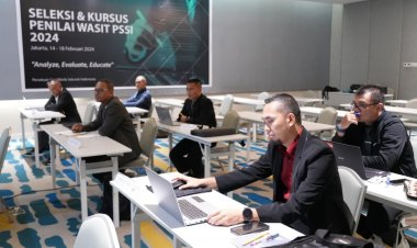 Kursus Penilai Wasit PSSI, Empat Wasit dan Dua Asisten Wasit Lolos Tes Seleksi