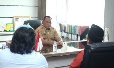 Pantau Limbah Perusahaan, Pj Sekda Kampar Terima Audiensi LSM Bening Provinsi Riau