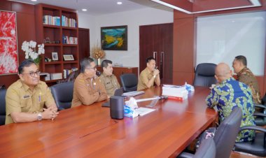 Usulkan Sejumlah Kegiatan Pembangunan di Kampar, Pj Bupati Hambali Kunjungi Bappenas