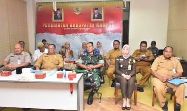 Setiap Senin Ikuti Evaluasi Inflasi, Pj Sekda Kampar Ikuti Rapat Koordinasi Pengendalian Bersama Kemendagri