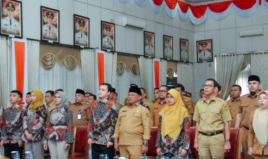 Periksa Laporan Keuangan, Pj Sekda Kampar Sambut Tim BPK-RI Perwakilan Provinsi Riau