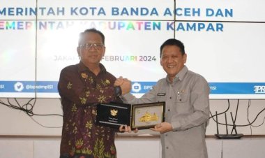 Dapatkan Kuota di Sekolah Tinggi Tranportasi Darat, Pj Bupati Kampar Jalin Kerja Sama dengan BPSDMP Kementerian Perhubungan
