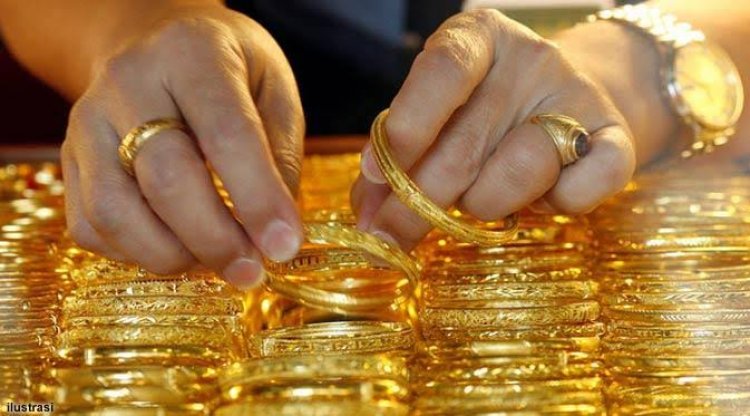 Turun Tipis, Segini Harga 1 Gram Emas di Pekanbaru Hari Ini