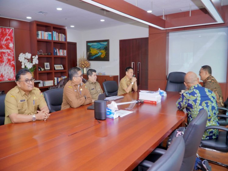 Usulkan Sejumlah Kegiatan Pembangunan di Kampar, Pj Bupati Hambali Kunjungi Bappenas