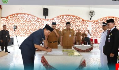 Bupati Rohul Sukiman Lantik Pejabat Eselon II, III dan IV