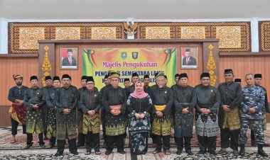 Hadiri Majelis Pengukuhan Pengurus Sementara LAMR Bengkalis, Bupati Bengkalis Ajak Bersinergi