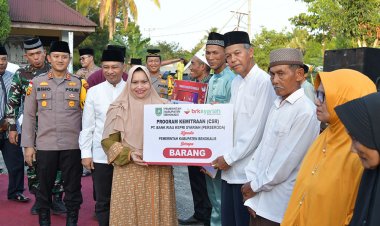 Safari Ramadhan di Sukarjo Mesim, Bupati Bengkalis Paparkan Program Prioritas Kecamatan Rupat