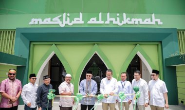 Pegadaian Resmikan Masjid Al Hikmah Rest Area Tol Trans Sumatera Pekanbaru-Dumai