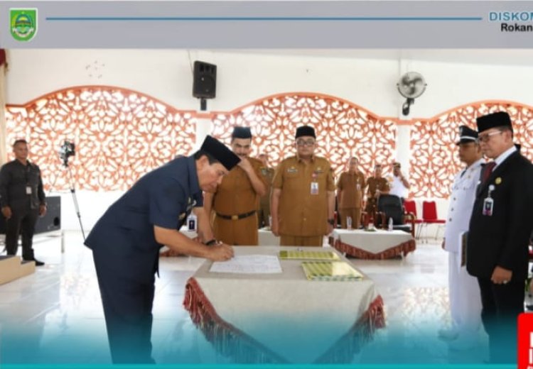 Bupati Rohul Sukiman Lantik Pejabat Eselon II, III dan IV