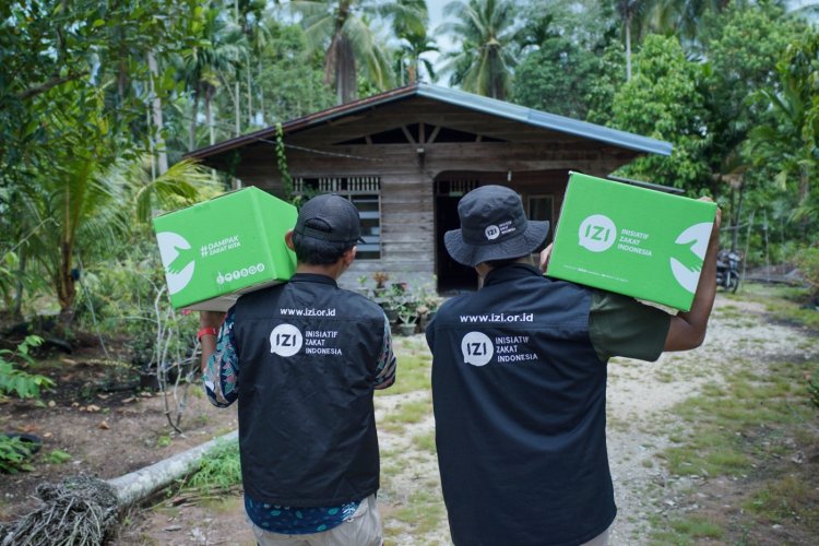 IZI Riau salurkan Paket Ramadhan di daerah Wilayah 3T Kepulauan Meranti