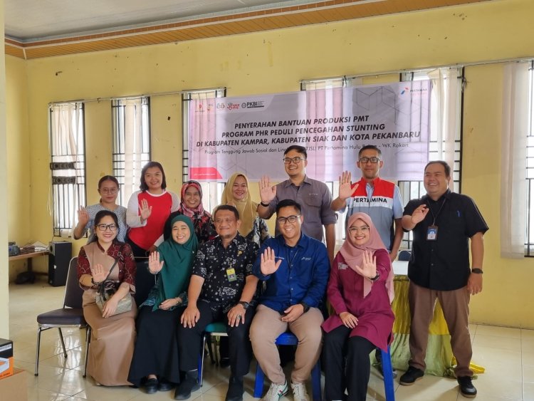 Lewat Penting, PHR Bantu Turunkan Angka Stunting di Riau