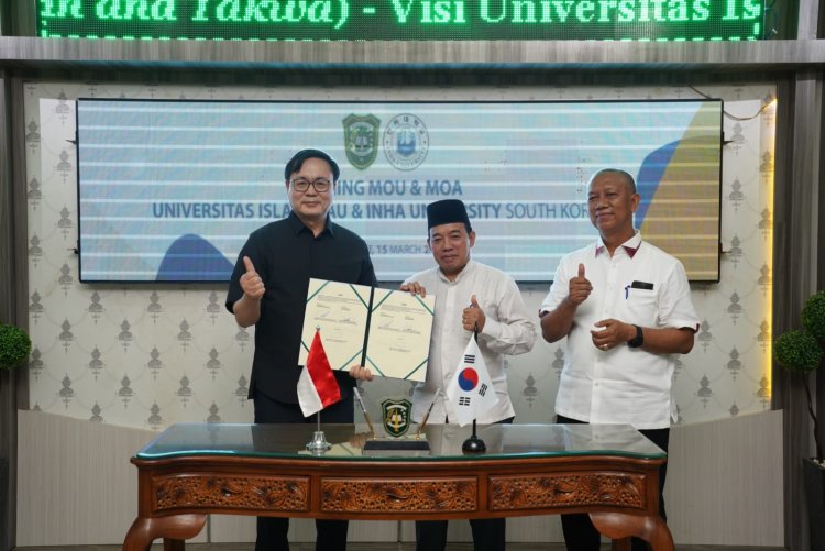 Setelah Jalin Kerjasama dengan INHA University, UIR Perluas Kerjasama hingga Fakultas dan Prodi