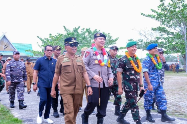 Ketua DPRD Meranti Dampingi Kapolda Riau Kunker di Rangsang