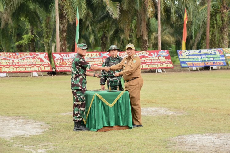 TMMD ke-119 di Siak Ditutup, Percepatan Pembangunan di Daerah 3T