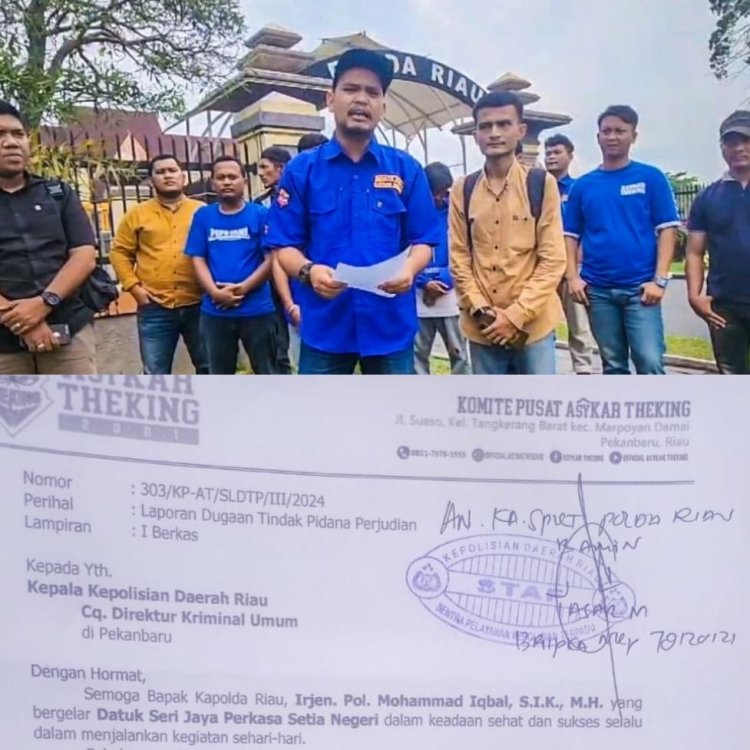 Asykar Theking Laporkan Dugaan Perjudian Pada Bulan Ramadhan di Pokemon