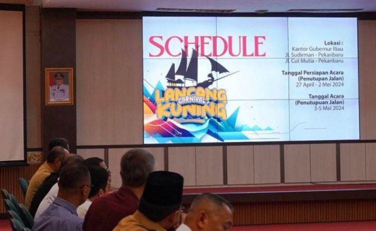 Tampilkan 100 Karya Anak Riau, Pemprov Riau Akan Gelar Lancang Kuning Carnival pada 3-5 Mei 2024