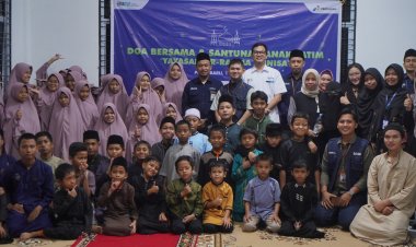 Rumah BUMN Riau Peduli Salurkan Bantuan Kepada Anak Yatim 