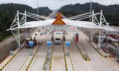 Jalan Tol Bangkinang-Tanjung Alai Dibuka untuk Mudik Lebaran