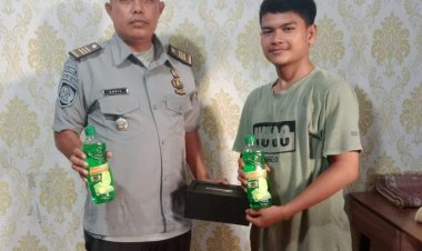 Bangga Produk WBP, Lapas Pasir Pengaraian Komersilkan Kayna Bimker Clean