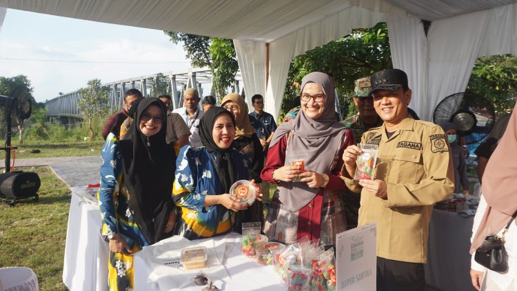 Safari Ramadan BUMN, Pertamina Gelar Pasar Bahan Pokok Murah di Kampar 