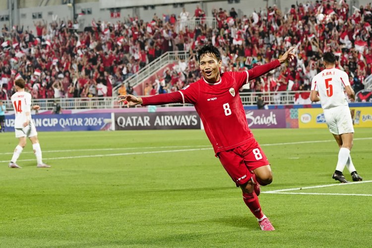 Hasil Timnas U-23 Indonesia vs Yordania 4-1, Garuda Muda Cetak Sejarah Lolos ke 8 Besar Piala Asia U-23 2024