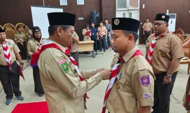 Rakercab Pramuka Pelalawan 2024 Usung Tema Pramuka Hebat Pelalawan Maju